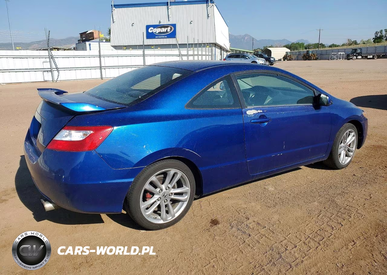 2008 Honda Civic Si VIN:2HGFG21568H706409 - 3