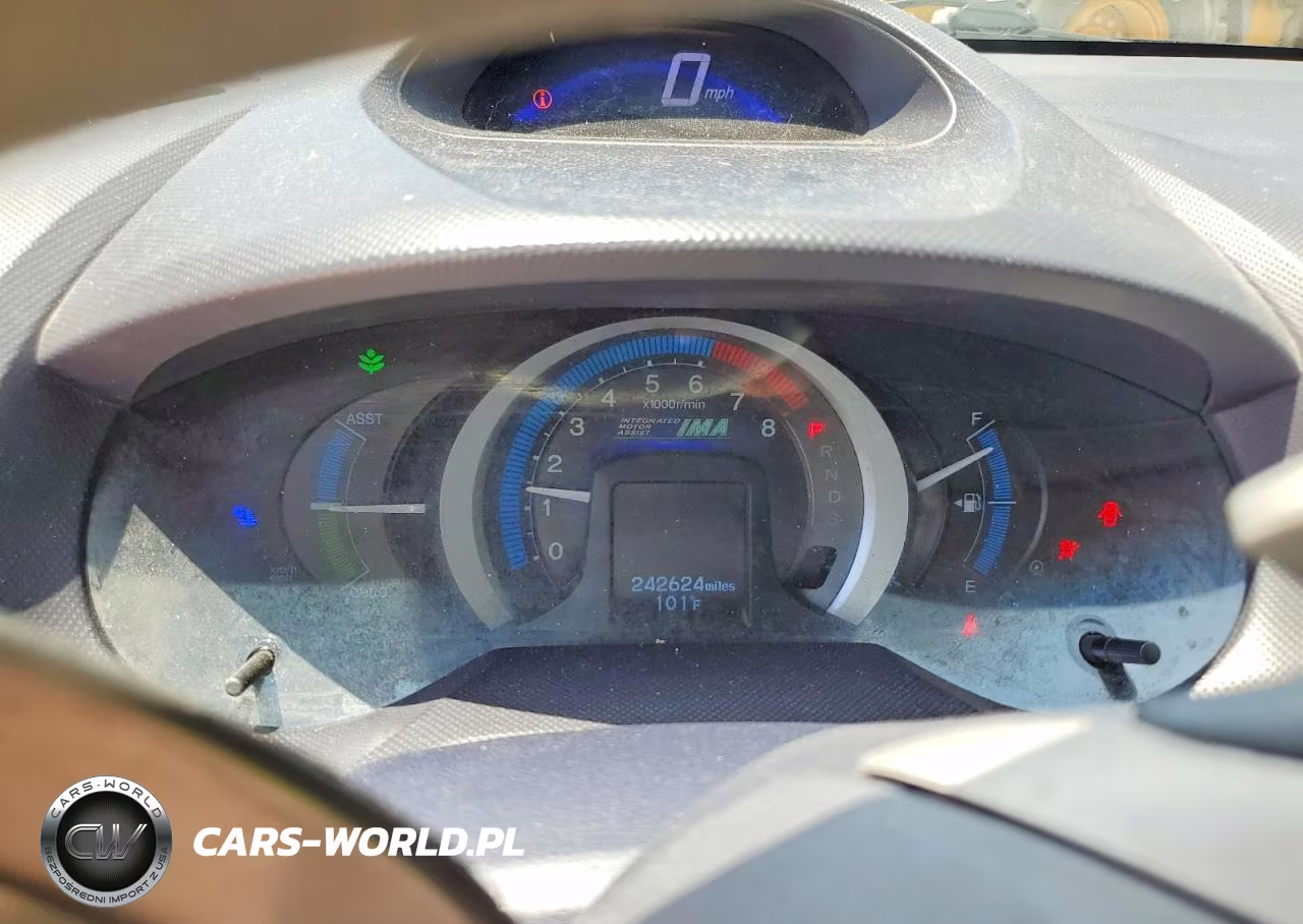 2010 Honda Insight Ex VIN:JHMZE2H72AS023600 - 9
