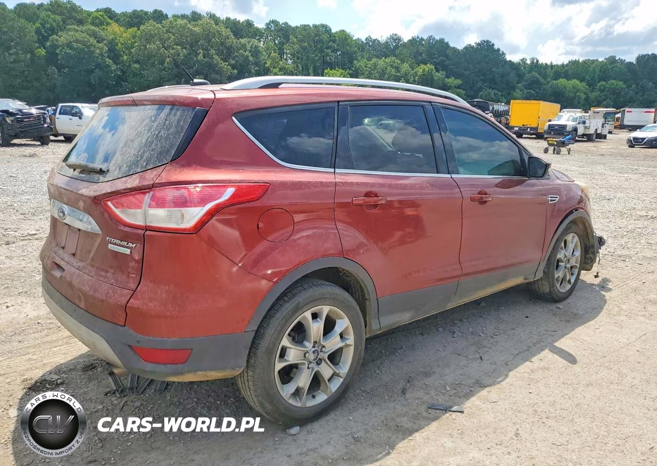 2014 Ford Escape Titanium VIN:1FMCU0J91EUB12610 - 3