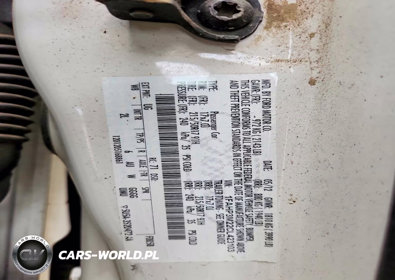 2012 Ford Focus Sel VIN:1FAHP3M22CL423103 - 12