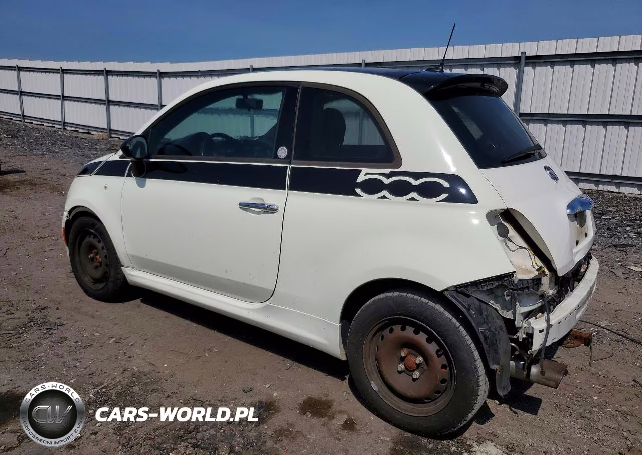 2012 Fiat 500 Sport VIN:3C3CFFBRXCT500317 - 2