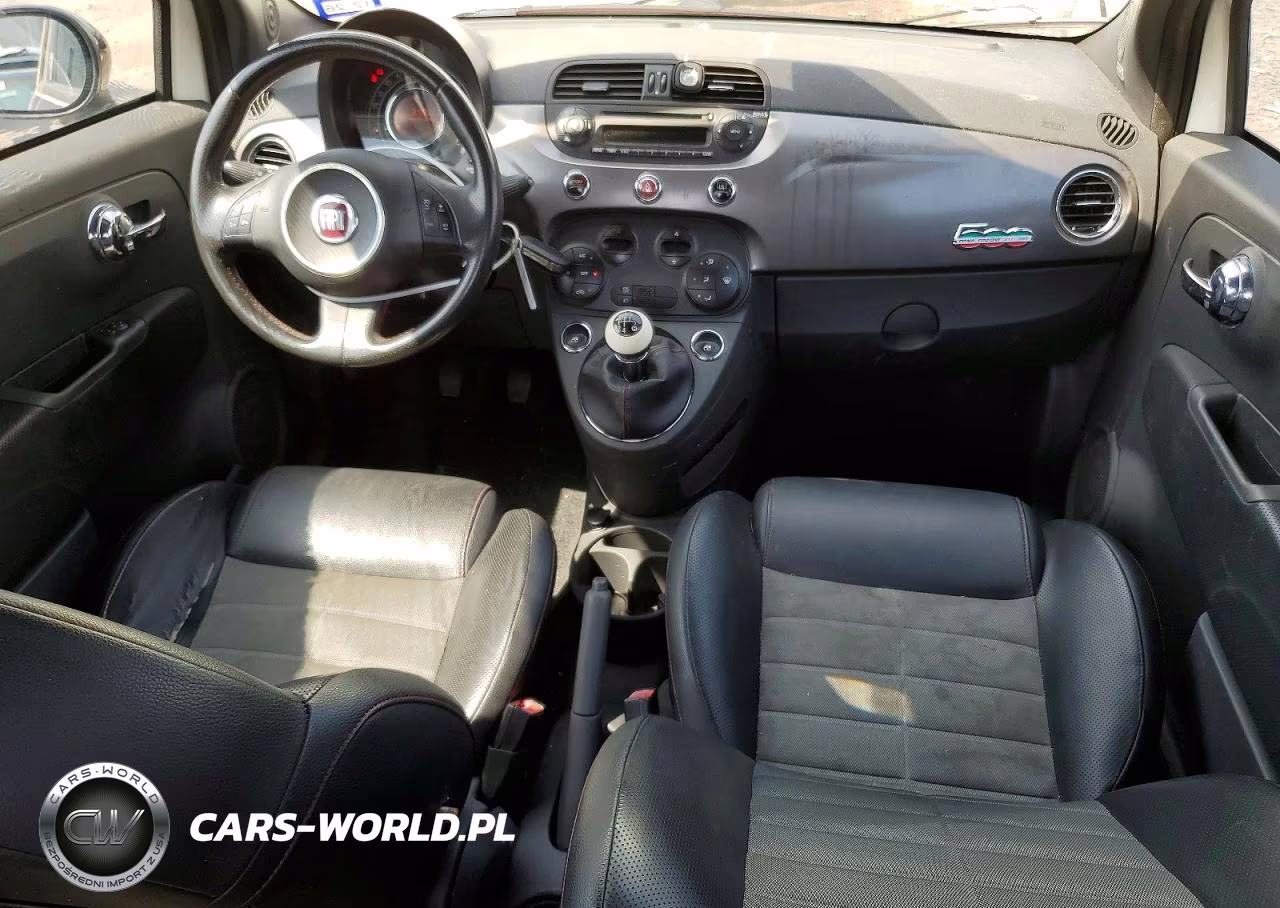 2012 Fiat 500 Sport VIN:3C3CFFBRXCT500317 - 8