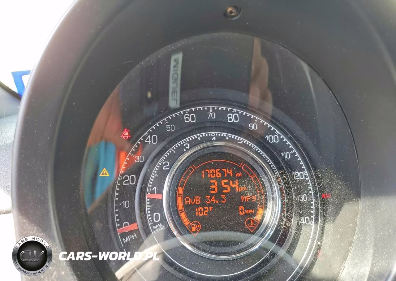 2012 Fiat 500 Sport VIN:3C3CFFBRXCT500317 - 9