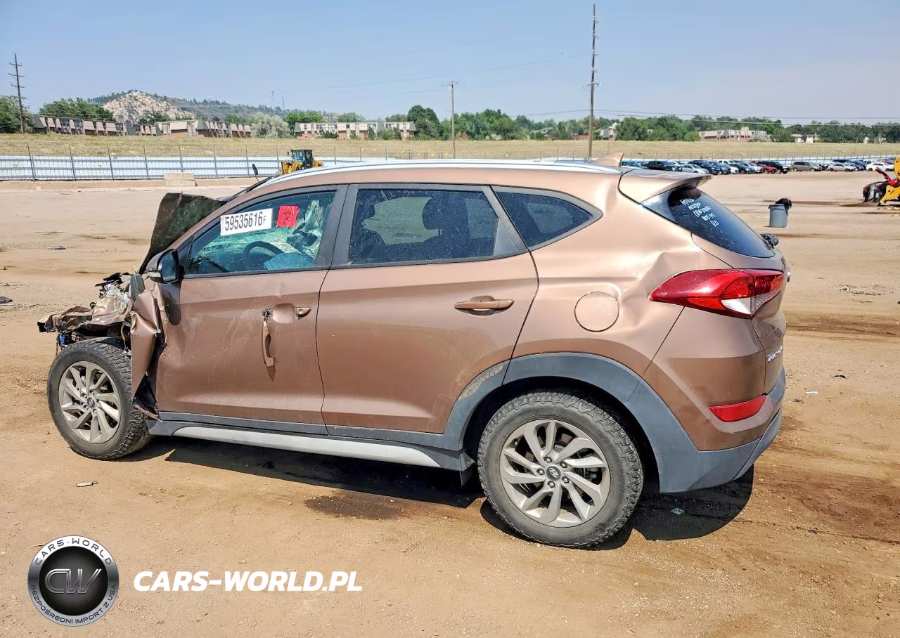 2017 Hyundai Tucson Se Plus VIN:KM8J33A42HU444964 - 2
