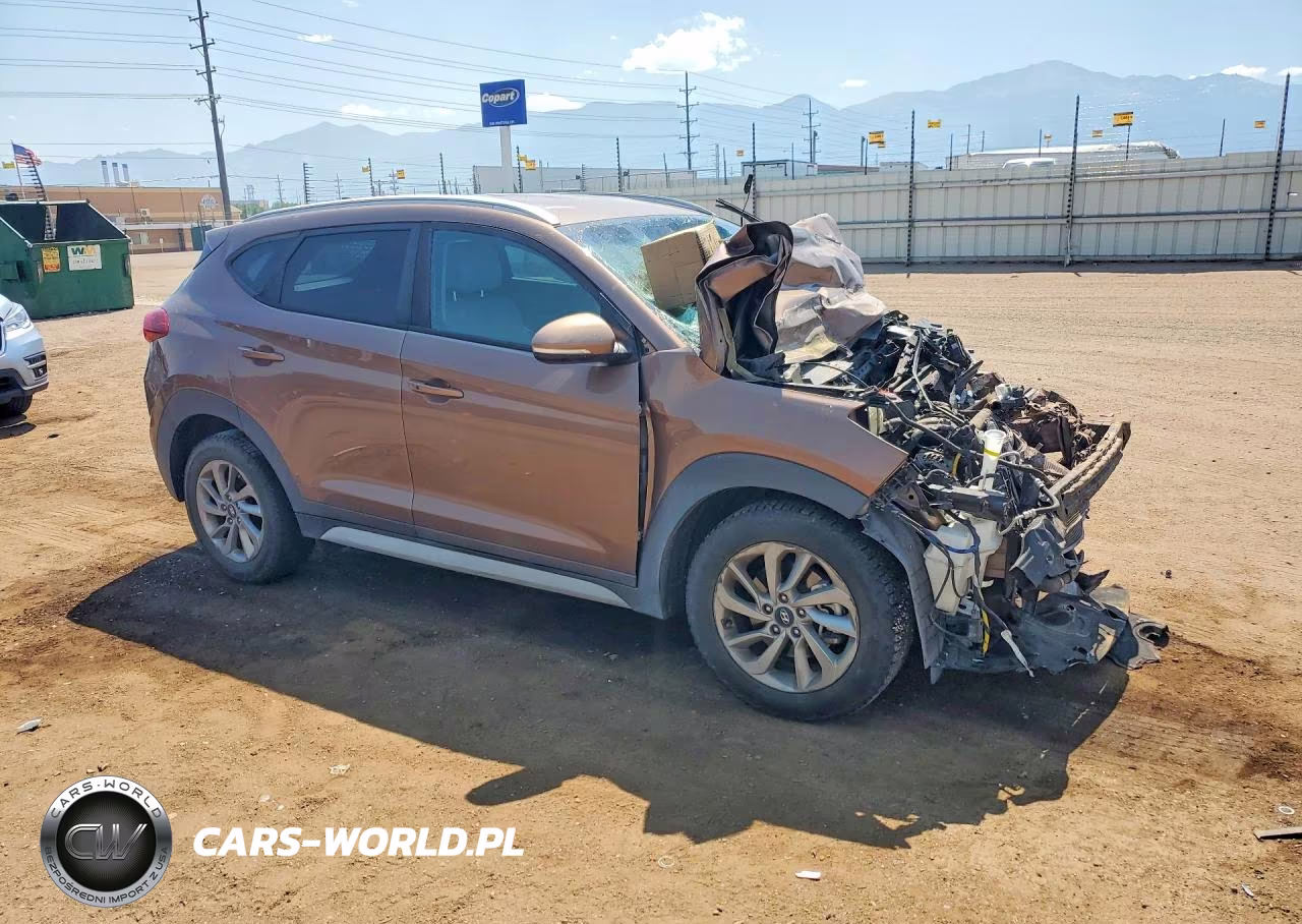 2017 Hyundai Tucson Se Plus VIN:KM8J33A42HU444964 - 4