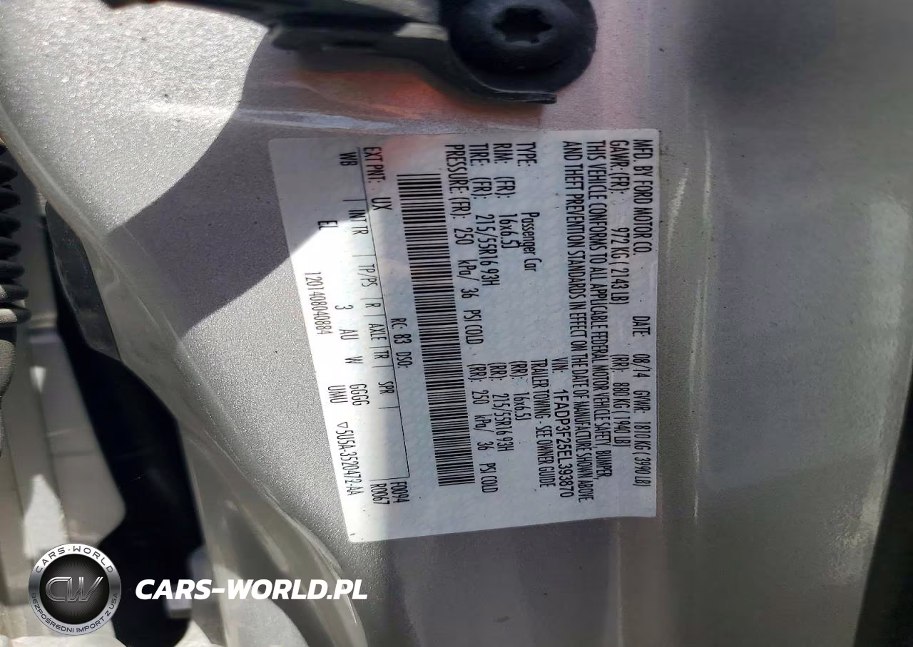 2014 Ford Focus Se VIN:1FADP3F25EL393870 - 12