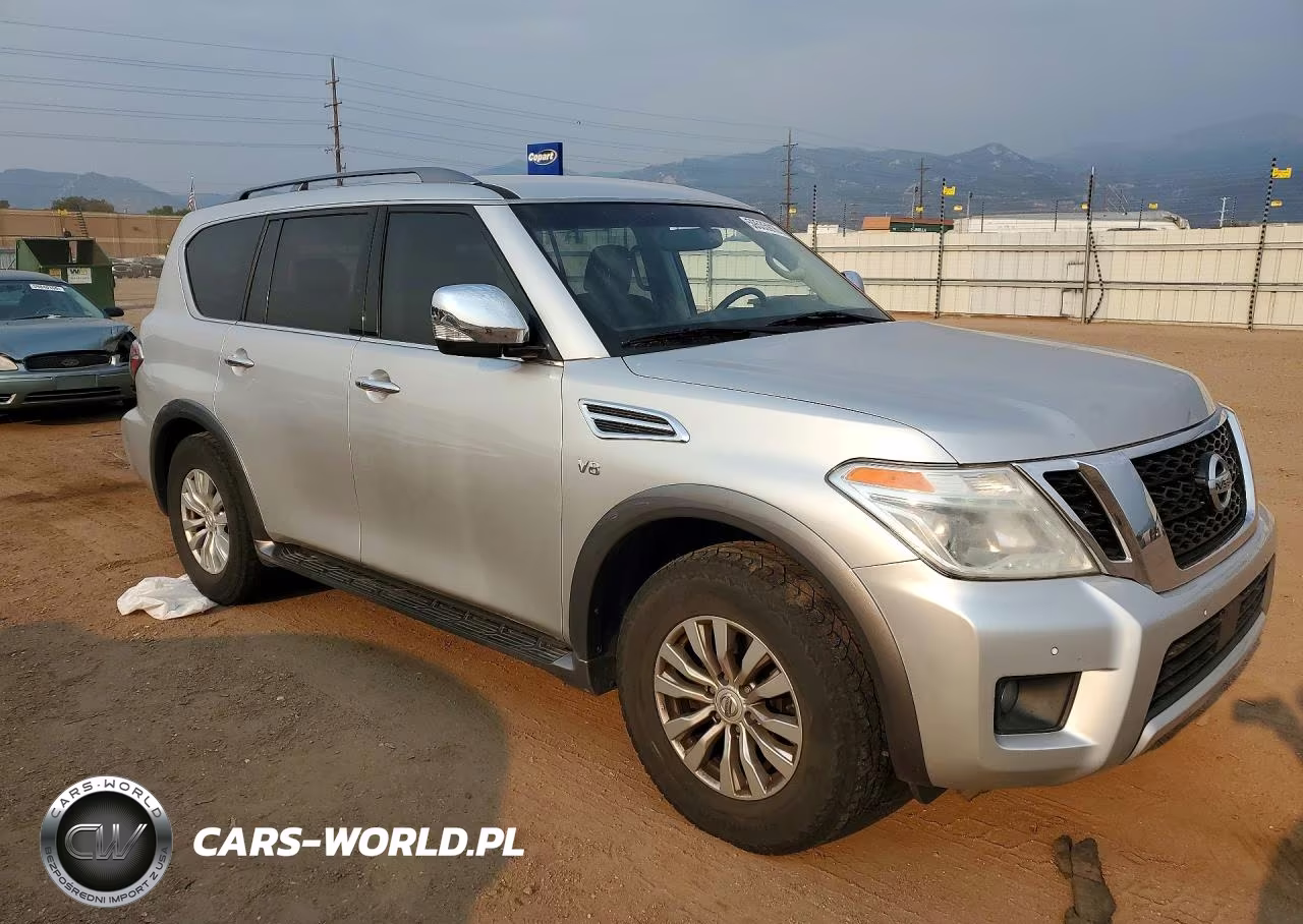 2017 Nissan Armada Sv VIN:JN8AY2NCXH9504479 - 4