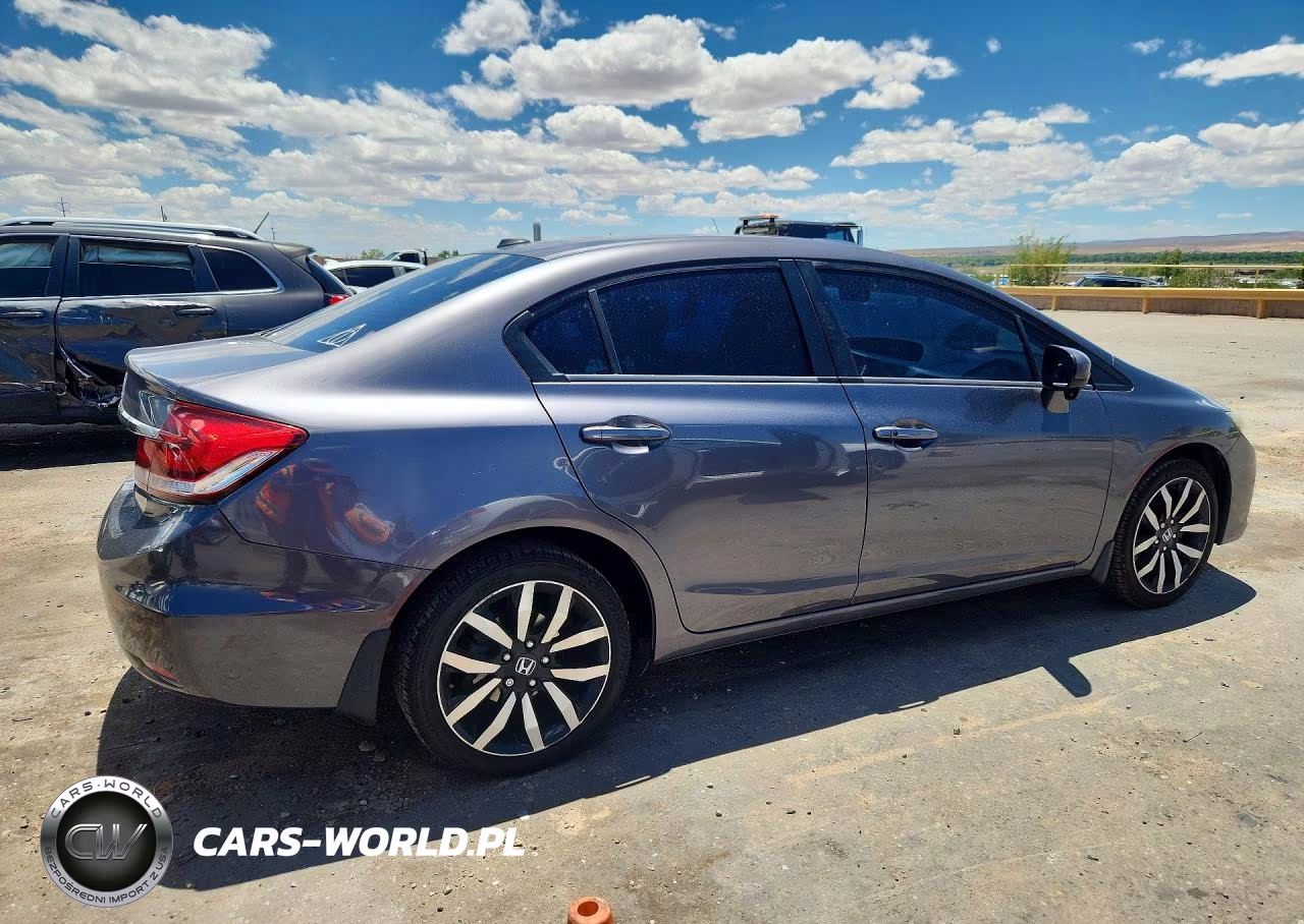 2014 Honda Civic Exl VIN:19XFB2F99EE007873 - 3