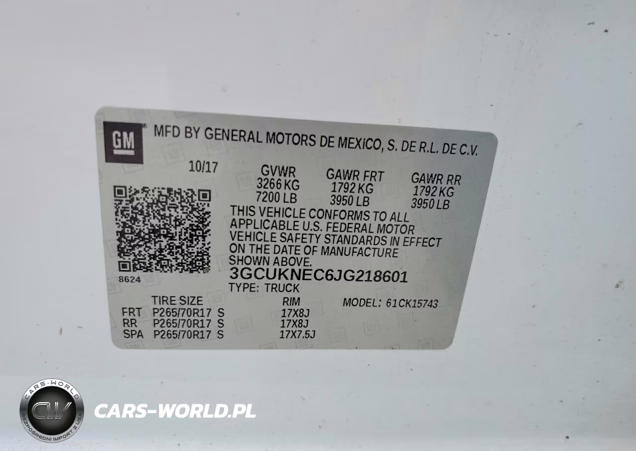 2018 Chevrolet Silverado K1500 VIN:3GCUKNEC6JG218601 - 12