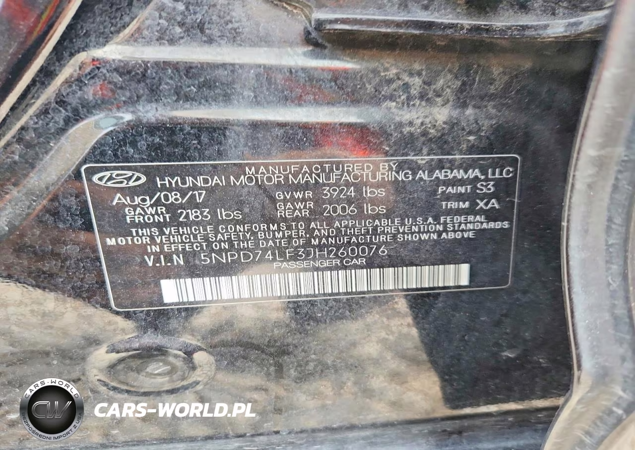 2018 Hyundai Elantra Se VIN:5NPD74LF3JH260076 - 12