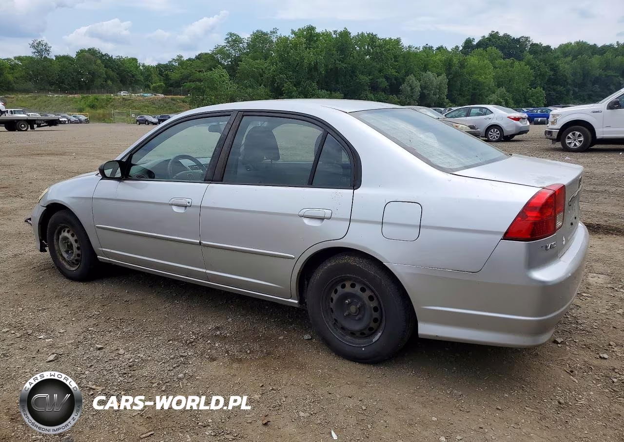 2005 Honda Civic Lx VIN:2HGES16565H566631 - 2