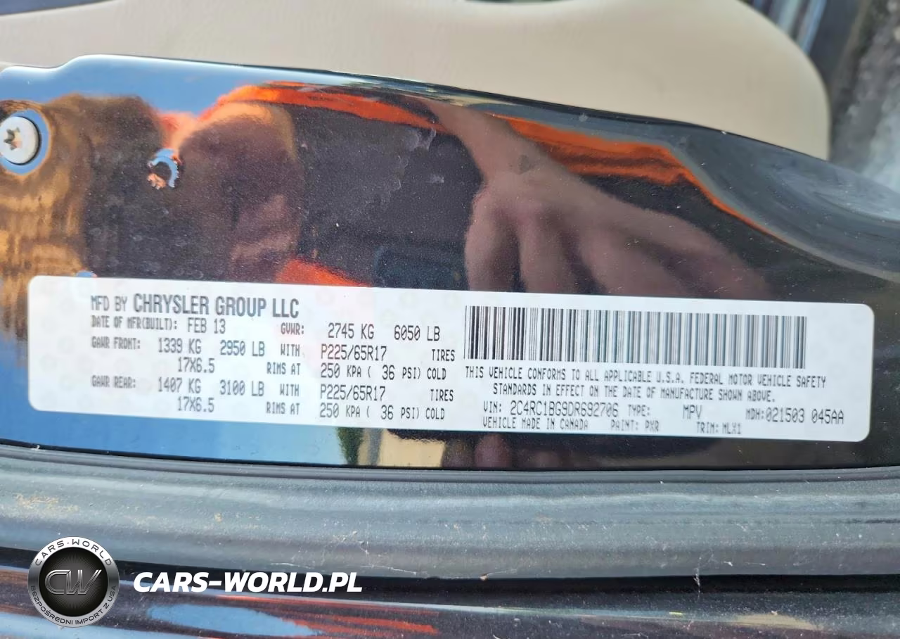 2013 Chrysler Town & Country Touring VIN:2C4RC1BG9DR692706 - 13