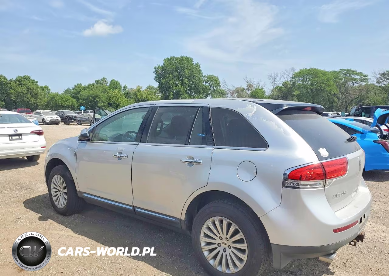 2012 Lincoln Mkx VIN:2LMDJ6JK4CBL02167 - 2