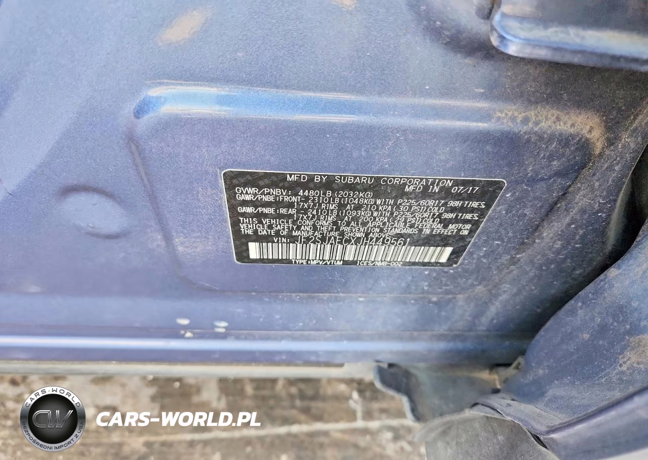 2018 Subaru Forester 2.5I Premium VIN:JF2SJAECXJH449561 - 14