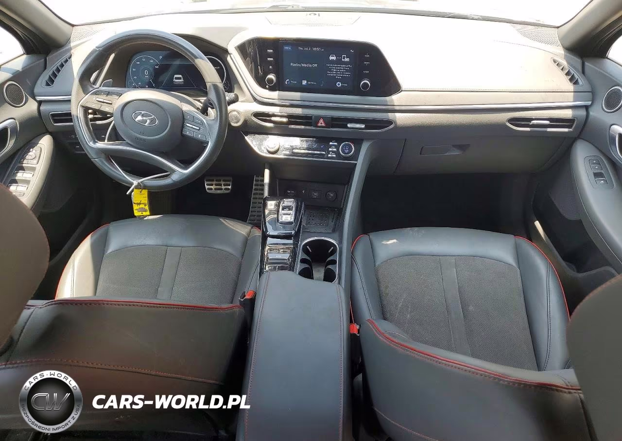 2020 Hyundai Sonata Sel Plus VIN:5NPEJ4J21LH051847 - 8