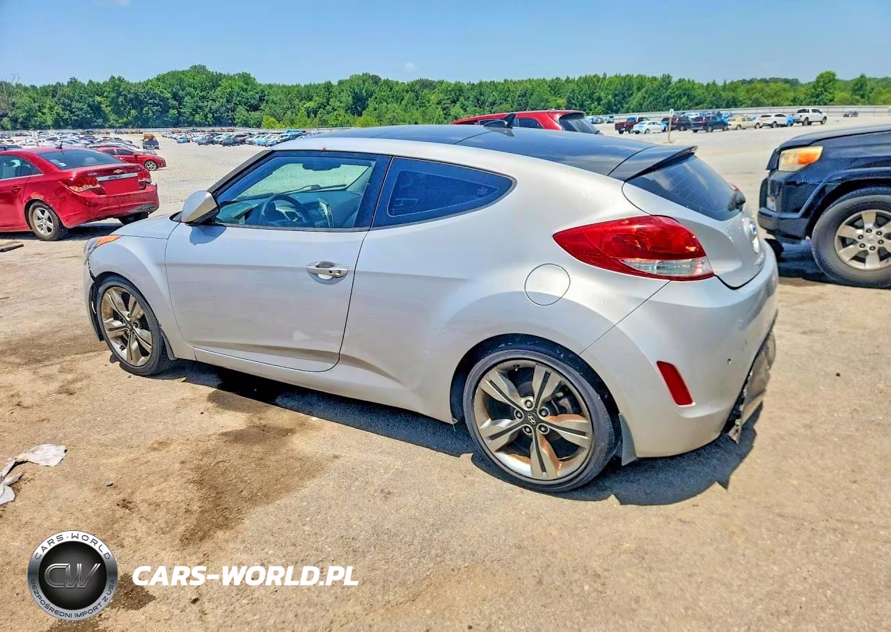 2013 Hyundai Veloster Base VIN:KMHTC6AD2DU166913 - 2