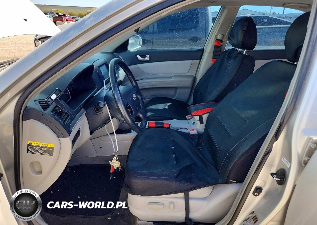 2008 Hyundai Sonata Se V6 VIN:5NPEU46F38H370225 - 7