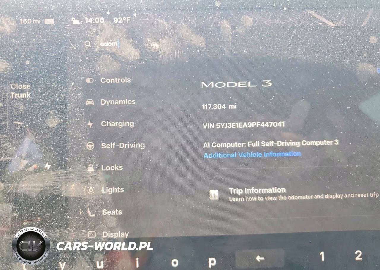 2023 Tesla Model 3 VIN:5YJ3E1EA9PF447041 - 9