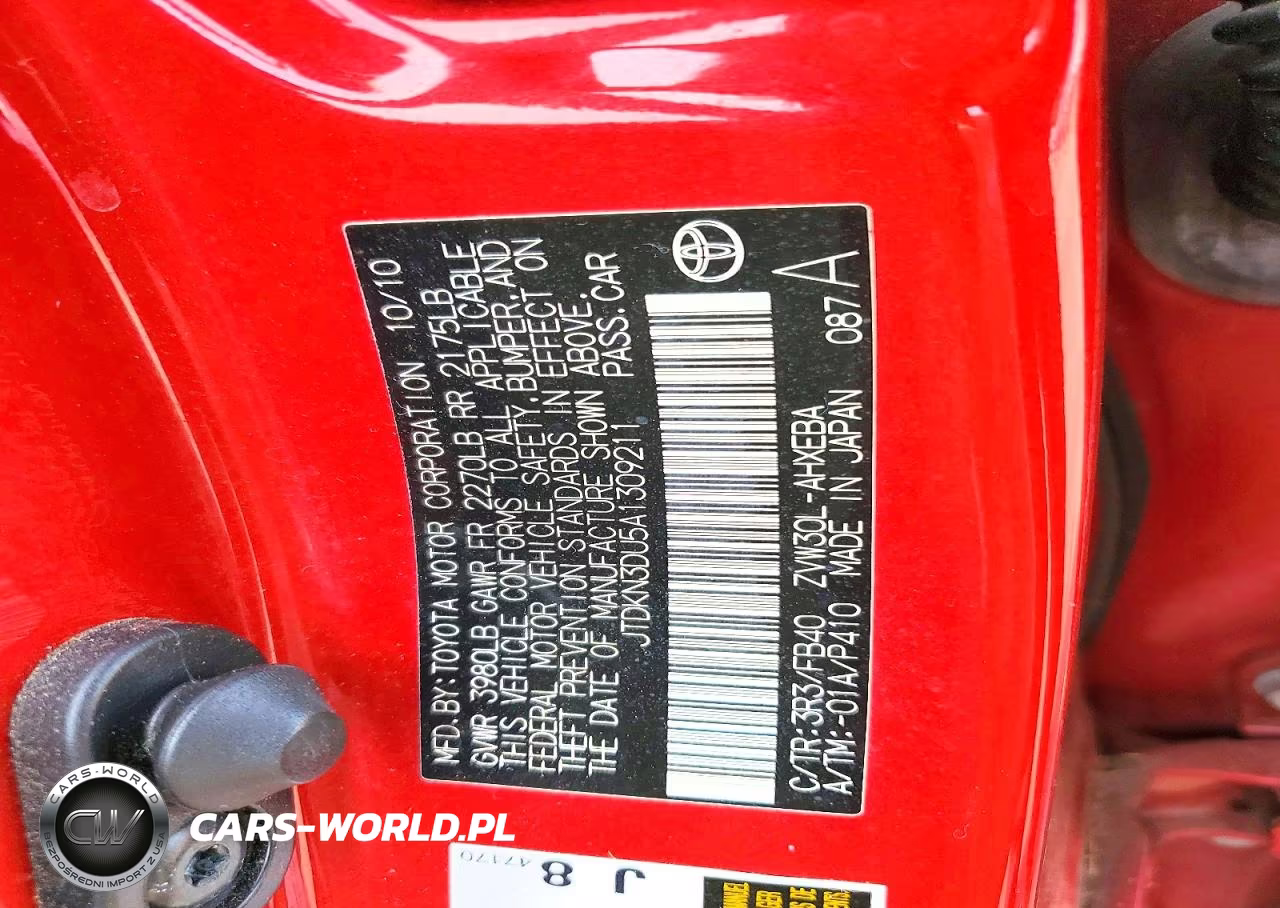 2010 Toyt Prius VIN:JTDKN3DU5A1309211 - 12