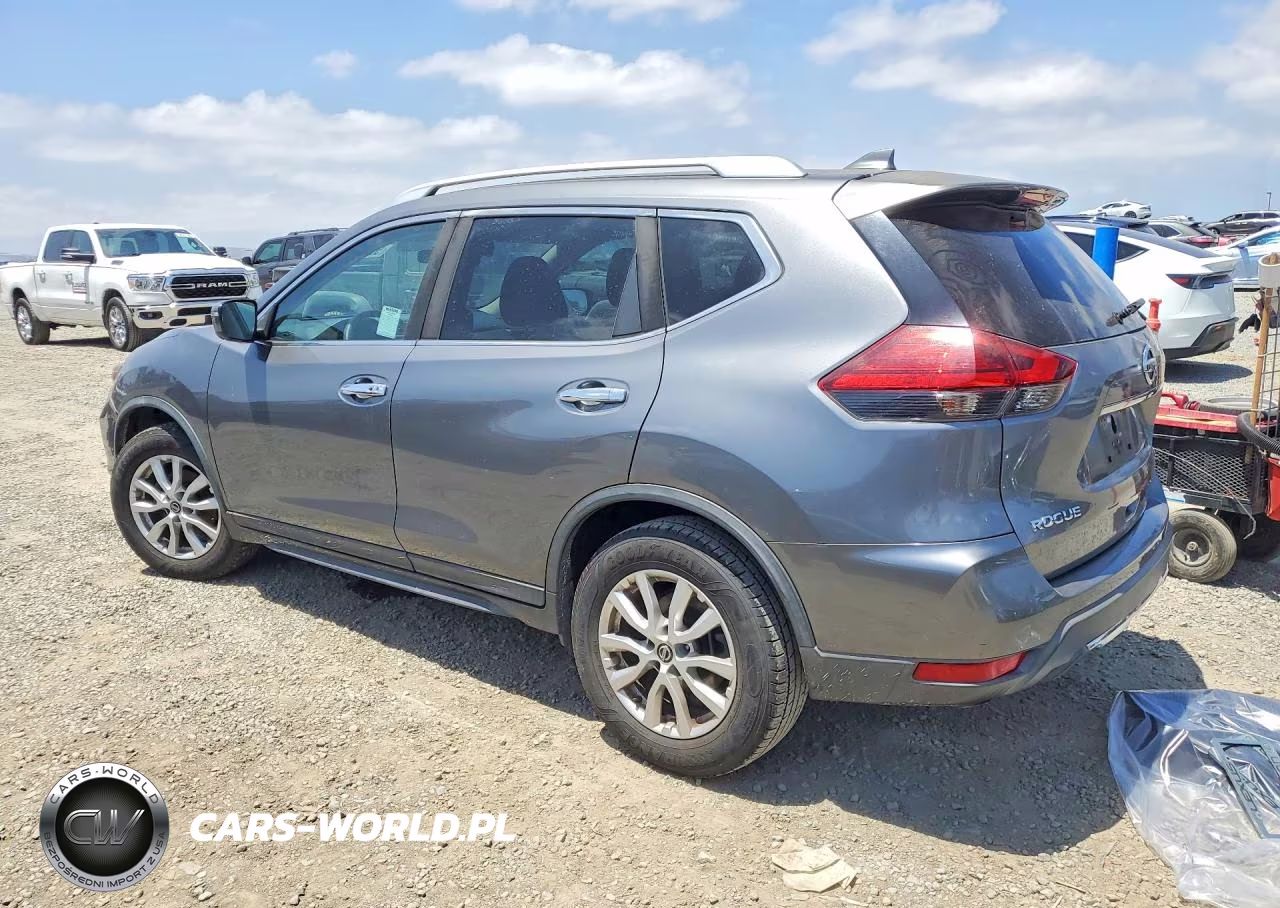 2017 Nissan Rogue Sv VIN:KNMAT2MT4HP522886 - 2