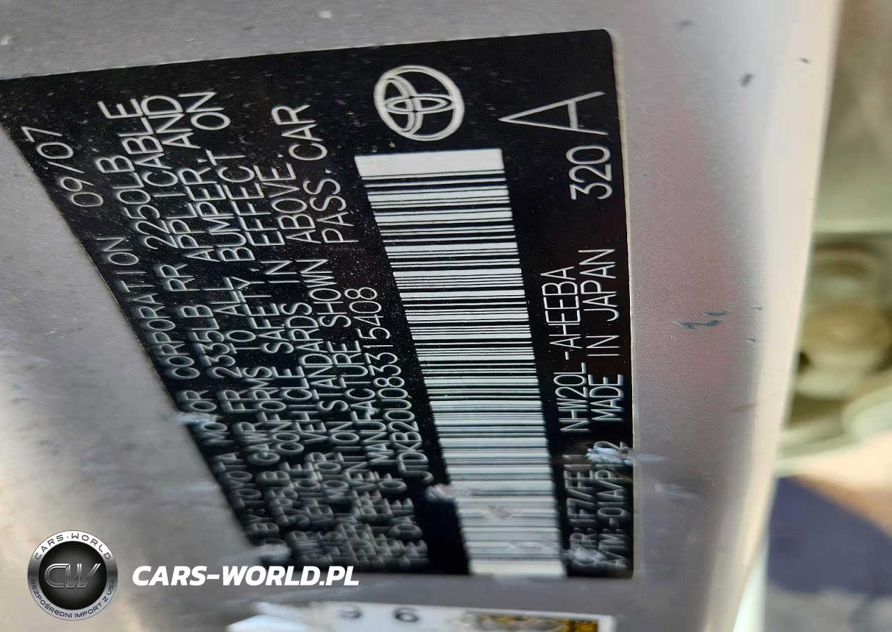 2008 Toyota Prius Touring VIN:JTDKB20U083315408 - 12