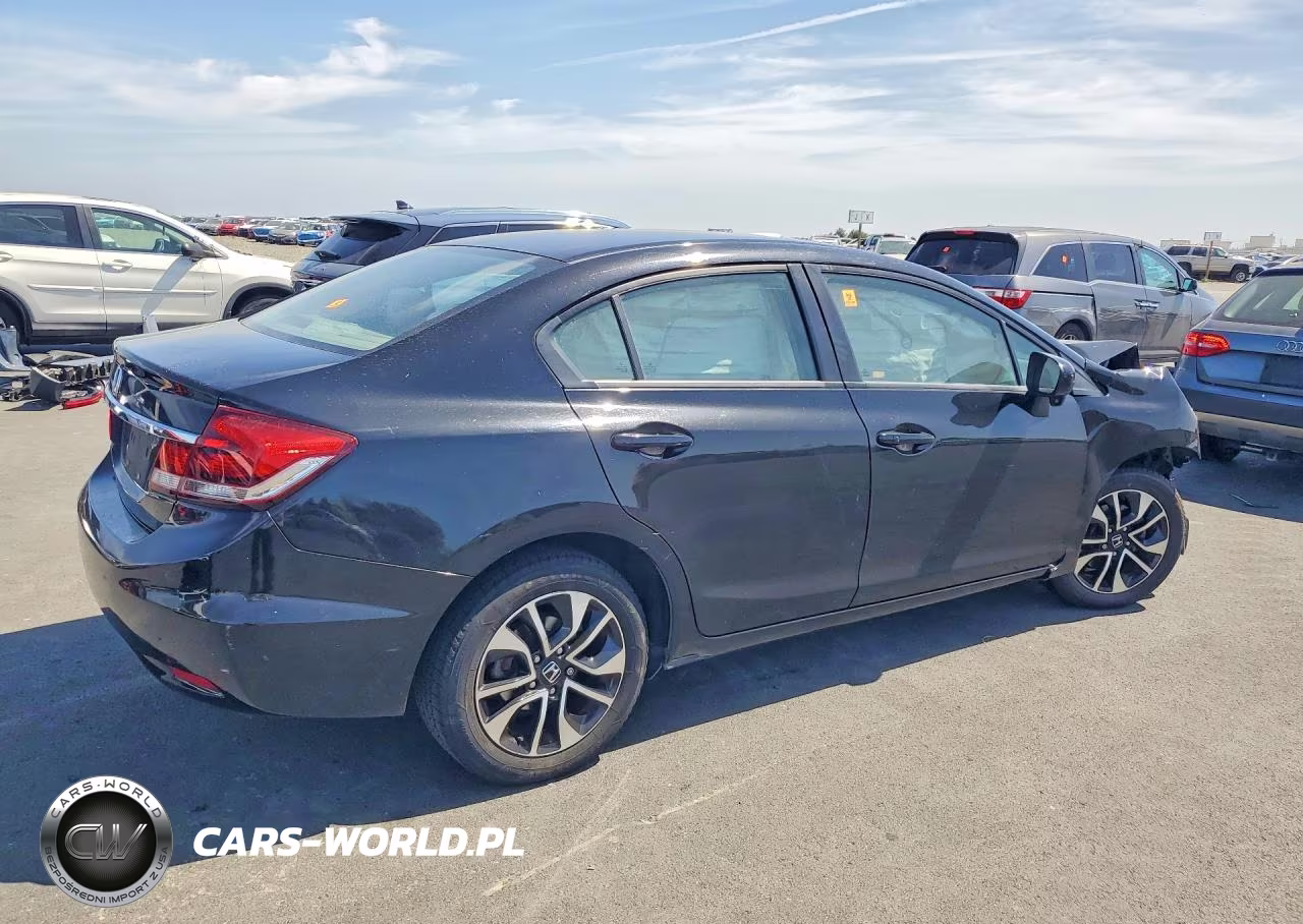 2014 Honda Civic Ex VIN:19XFB2F86EE264612 - 3