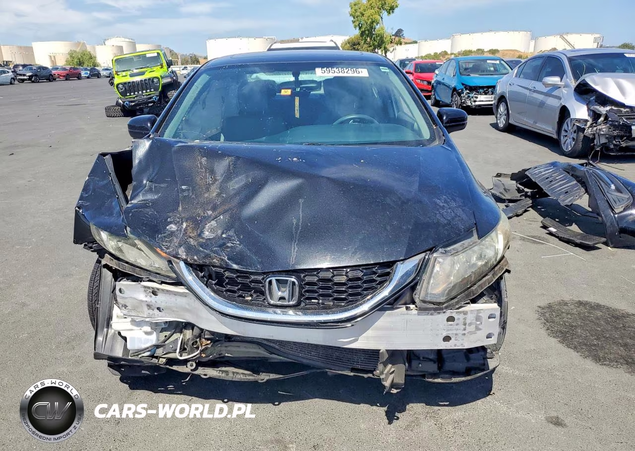 2014 Honda Civic Ex VIN:19XFB2F86EE264612 - 5
