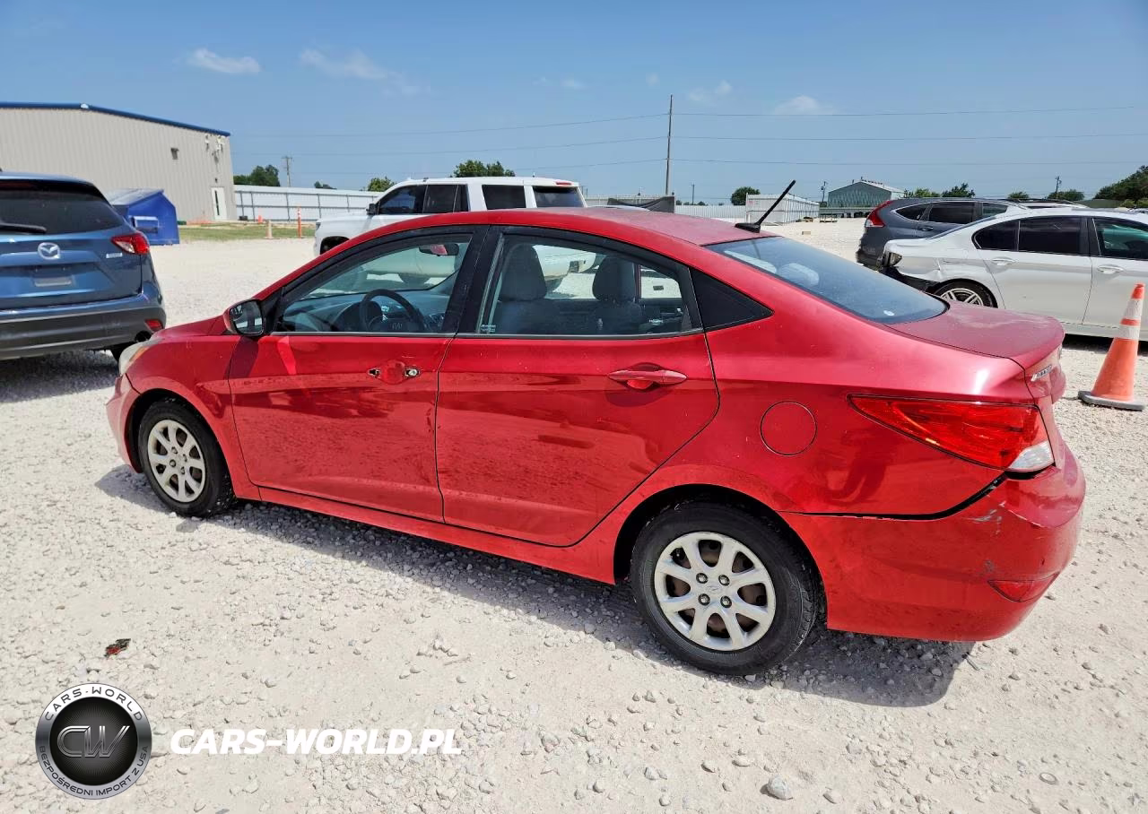 2014 Hyundai Accent Gls VIN:KMHCT4AE9EU632335 - 2