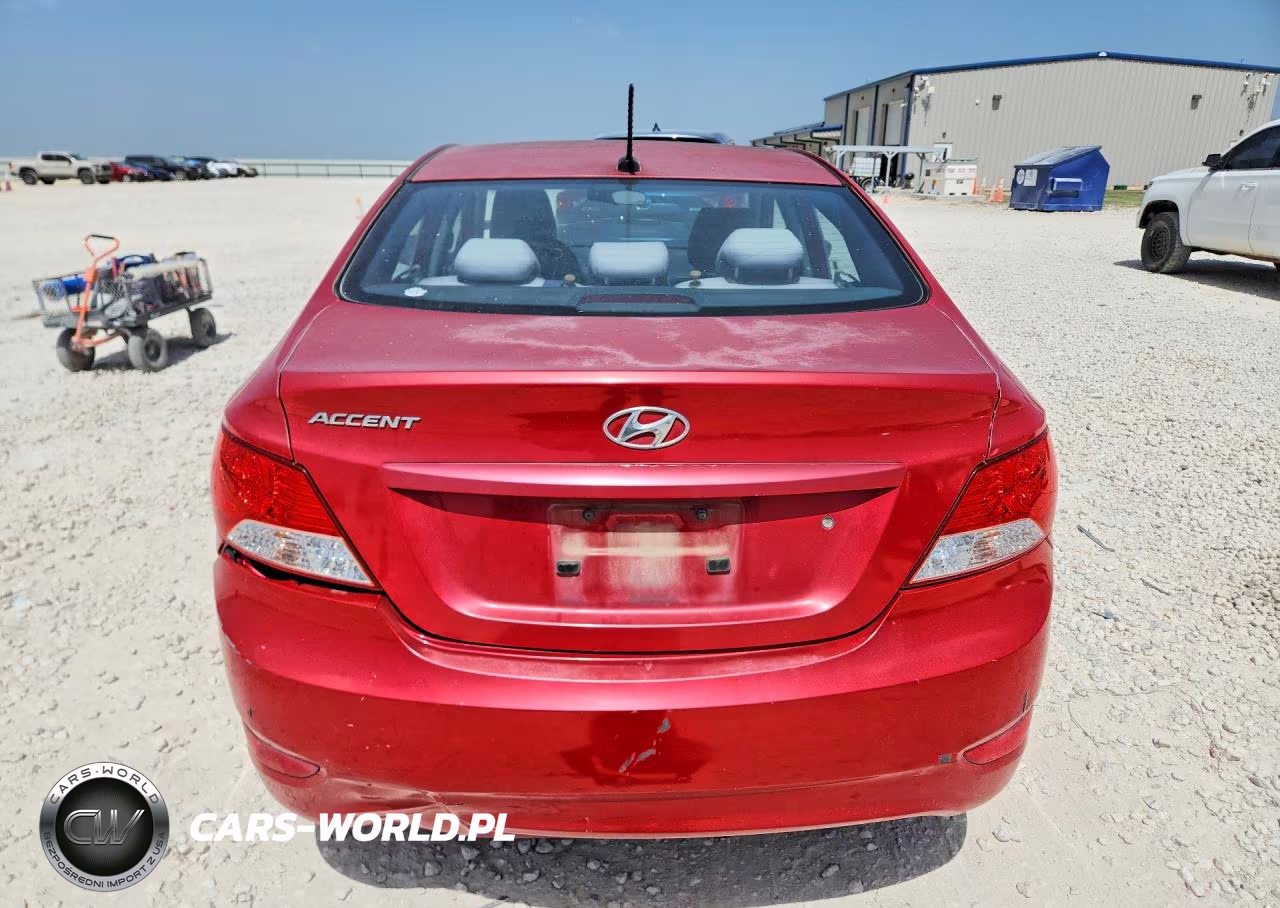2014 Hyundai Accent Gls VIN:KMHCT4AE9EU632335 - 6
