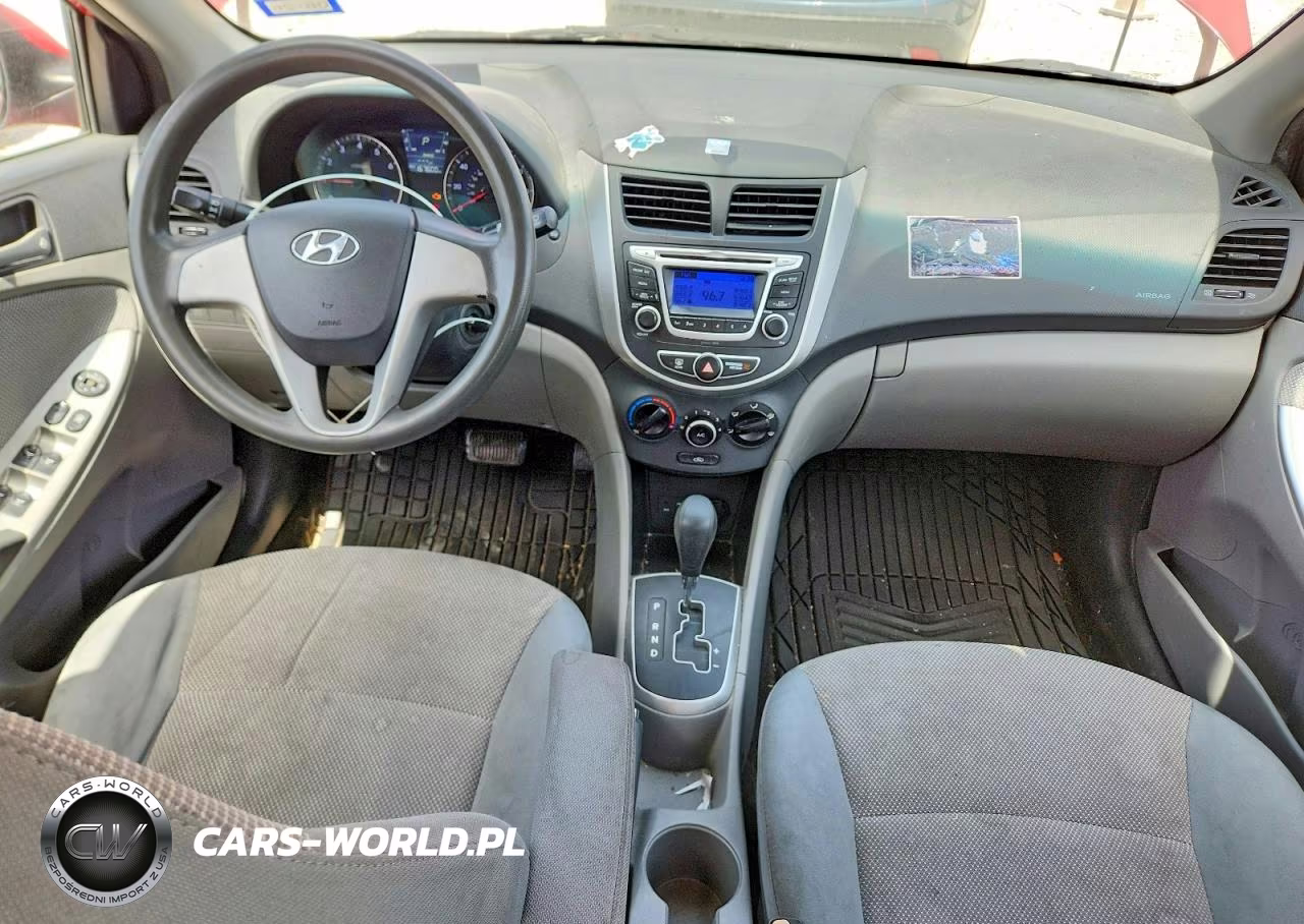 2014 Hyundai Accent Gls VIN:KMHCT4AE9EU632335 - 8