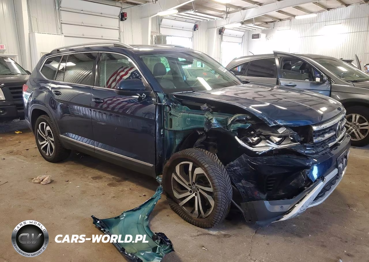 2021 Volkswagen Atlas Sel Premium VIN:1V2TR2CA9MC504195 - 4