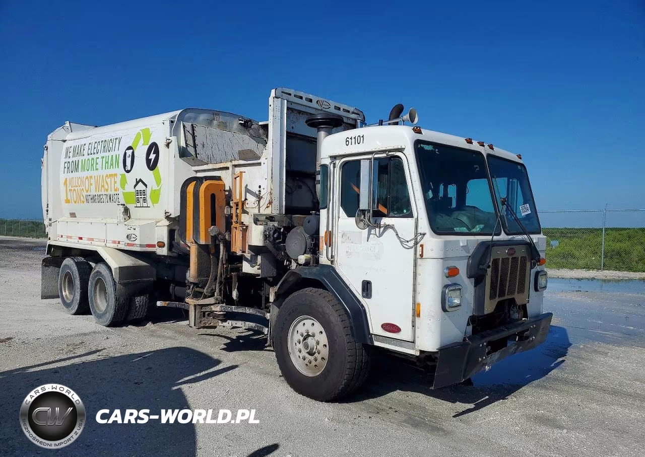 2019 Peterbilt 520 W-Labrie Automated Side Loader Body 31 Cubic Yards – zdjęcie 1 z 10