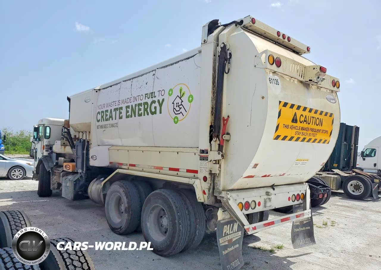 2019 Peterbilt 520 Refuse Truck VIN:3BPDLJ0X1KF103041 - 2