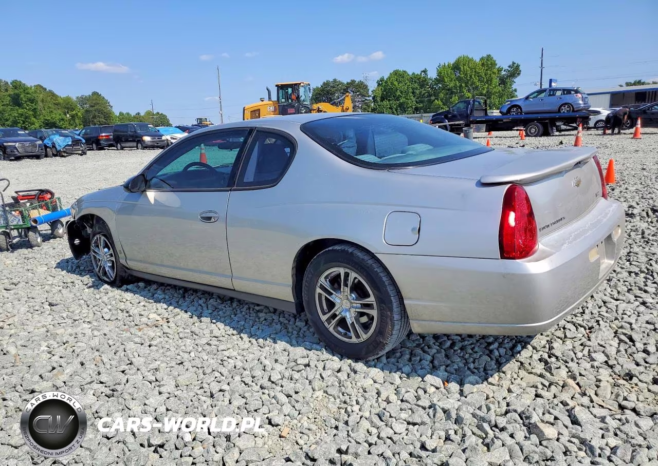 2007 Chevrolet Monte Carlo Ls VIN:2G1WJ15K479119539 - 2