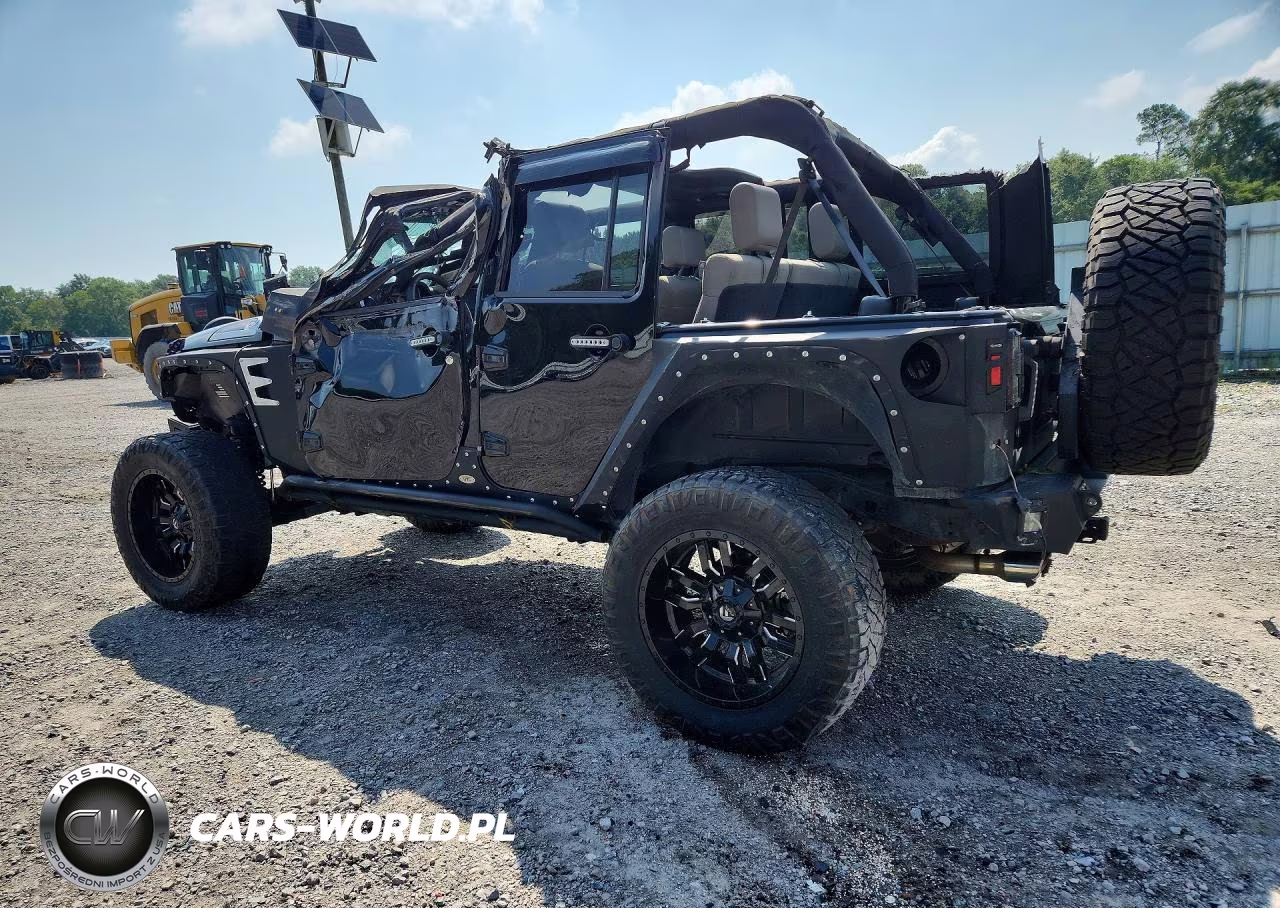 2008 Jeep Wrangler Unlimited Sahara VIN:1J8GA591X8L610544 - 2