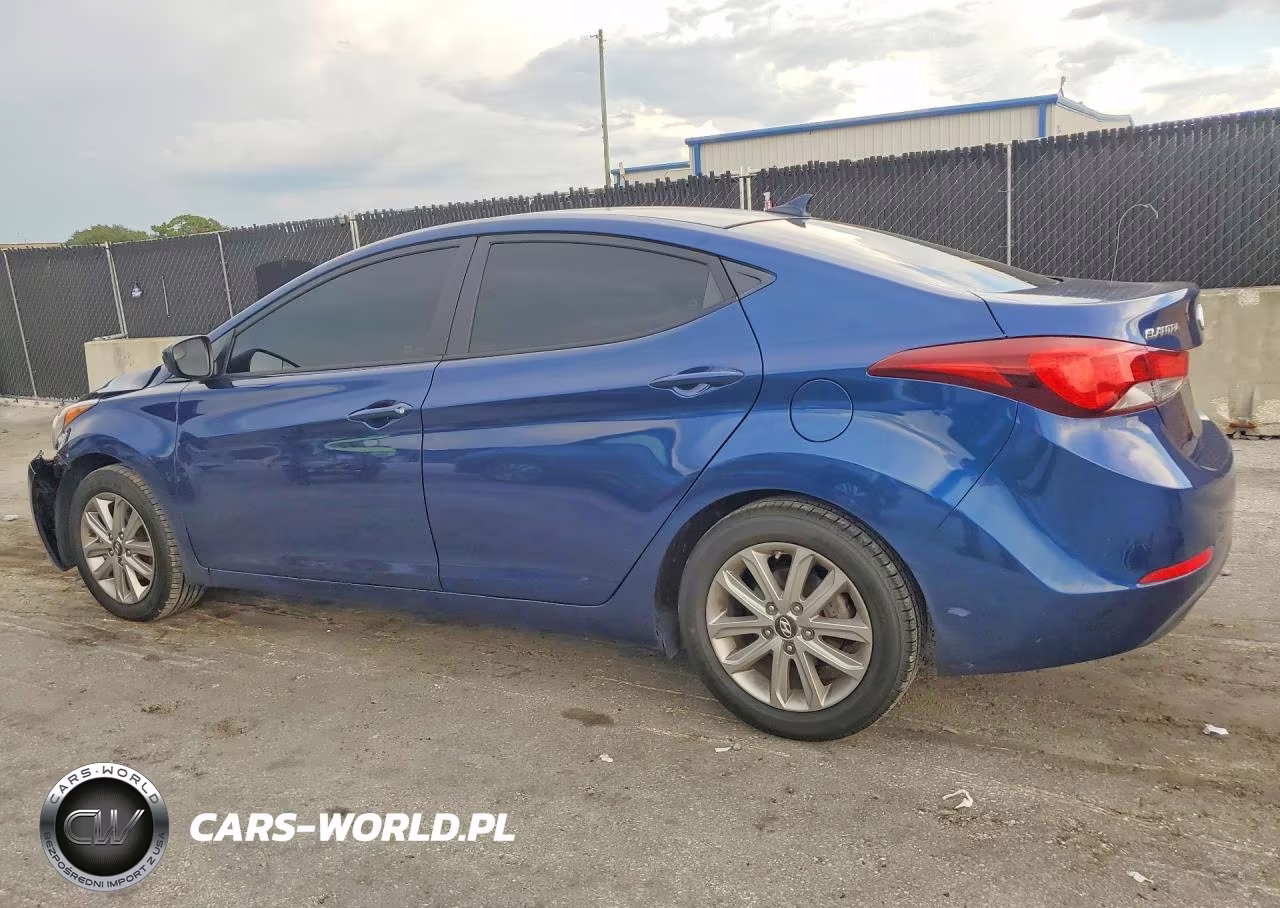 2015 Hyundai Elantra Se VIN:5NPDH4AE2FH638354 - 2