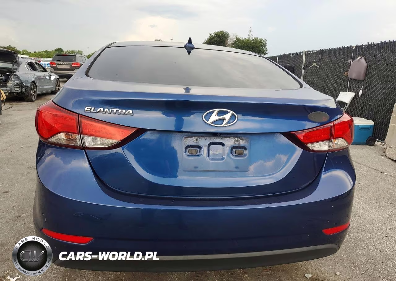 2015 Hyundai Elantra Se VIN:5NPDH4AE2FH638354 - 6