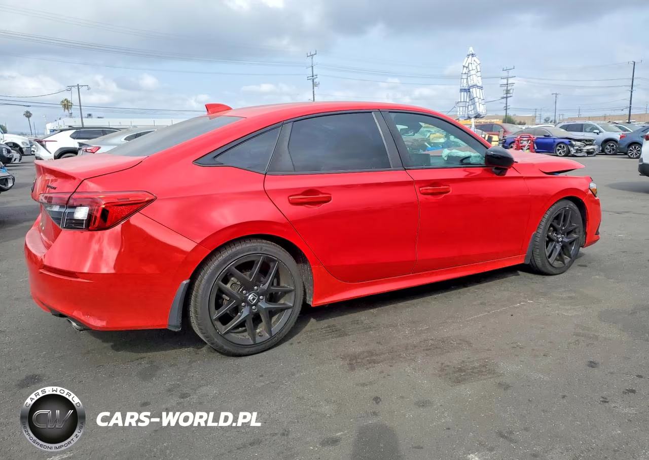 2022 Honda Civic Sport VIN:2HGFE2F51NH529830 - 3