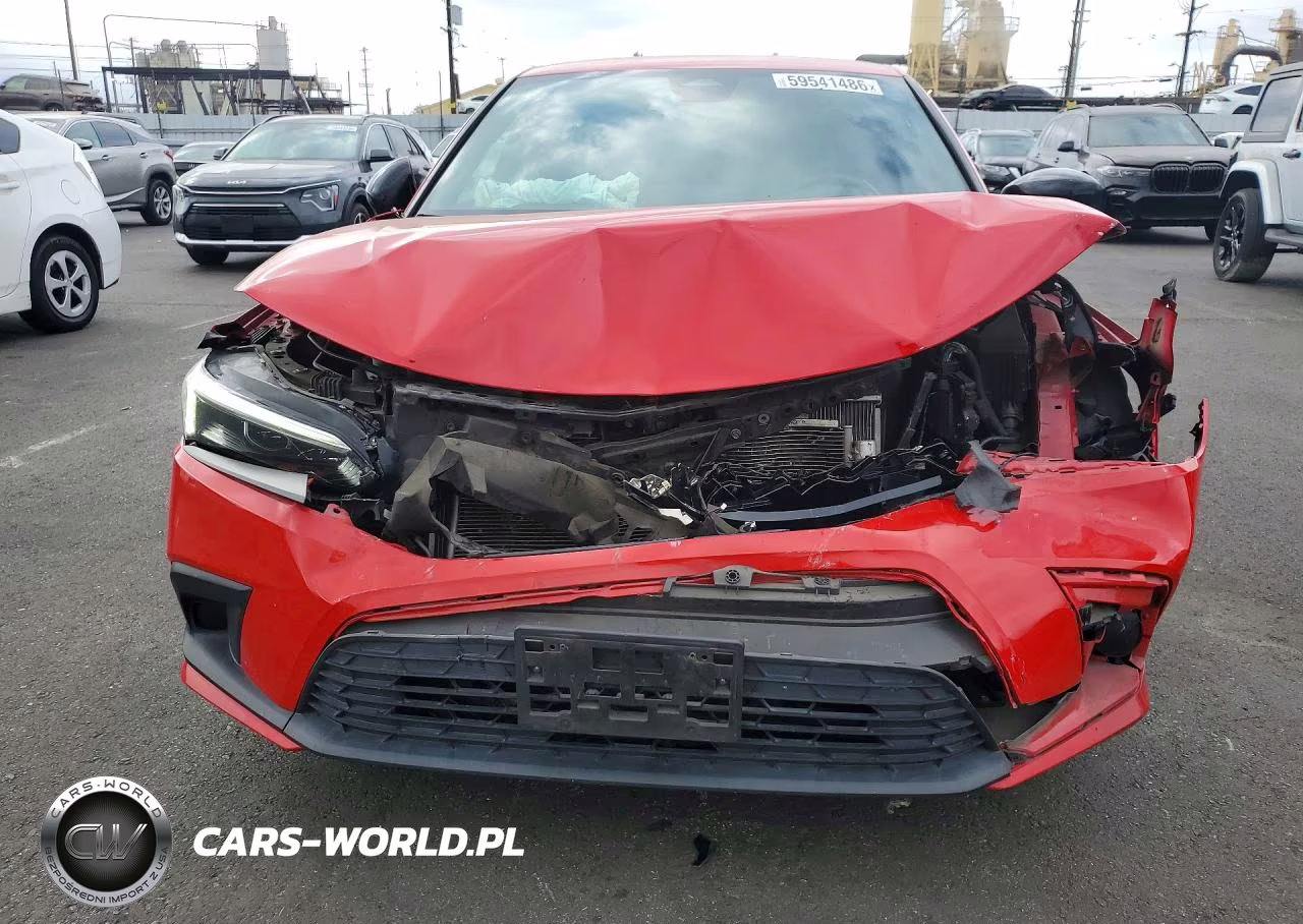 2022 Honda Civic Sport VIN:2HGFE2F51NH529830 - 5