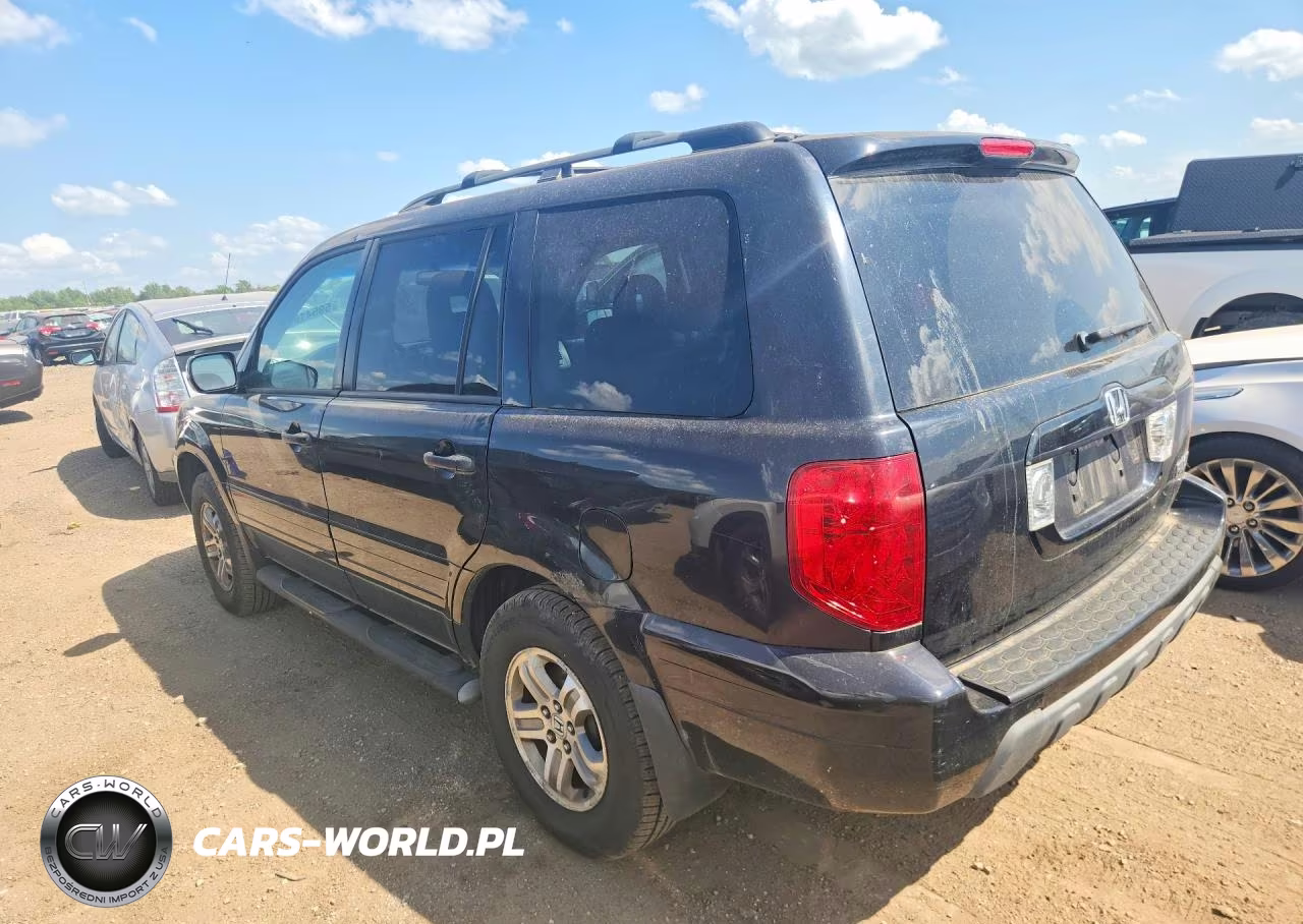 2005 Honda Pilot Exl VIN:2HKYF18745H570389 - 2