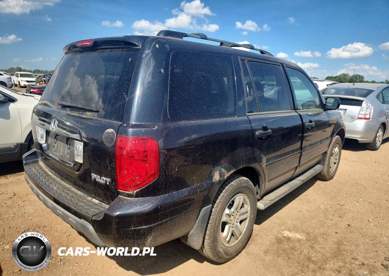 2005 Honda Pilot Exl VIN:2HKYF18745H570389 - 3