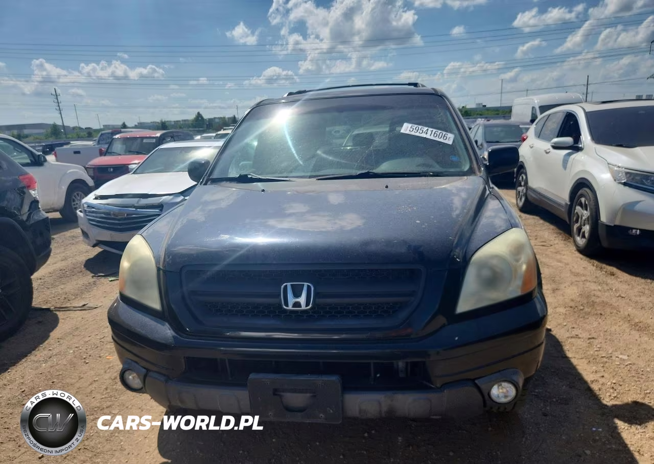 2005 Honda Pilot Exl VIN:2HKYF18745H570389 - 5