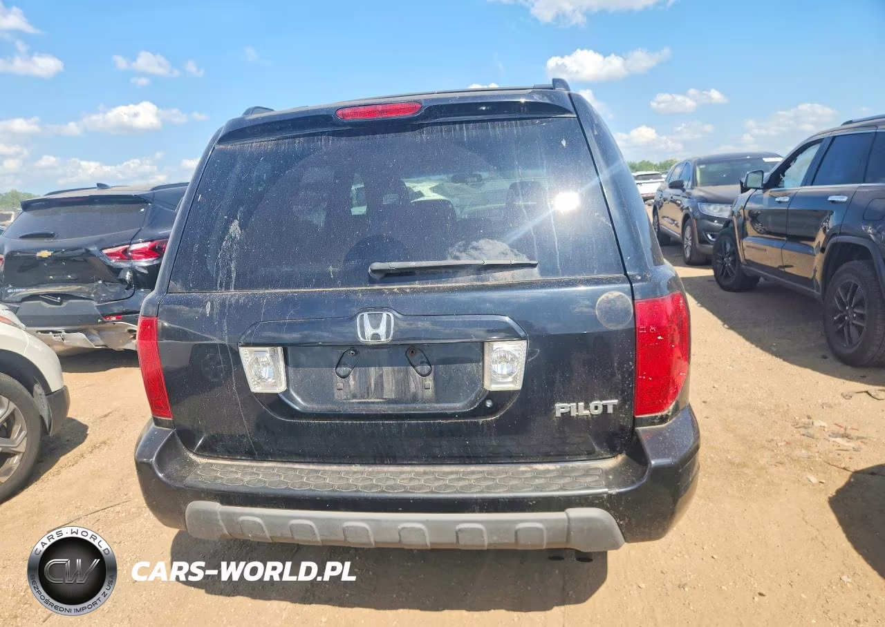 2005 Honda Pilot Exl VIN:2HKYF18745H570389 - 6