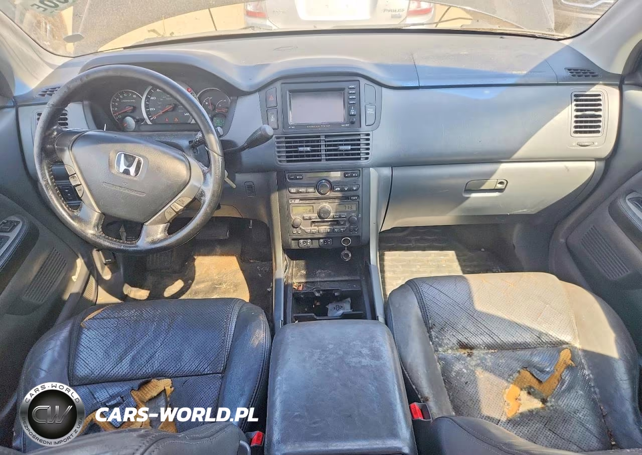 2005 Honda Pilot Exl VIN:2HKYF18745H570389 - 8