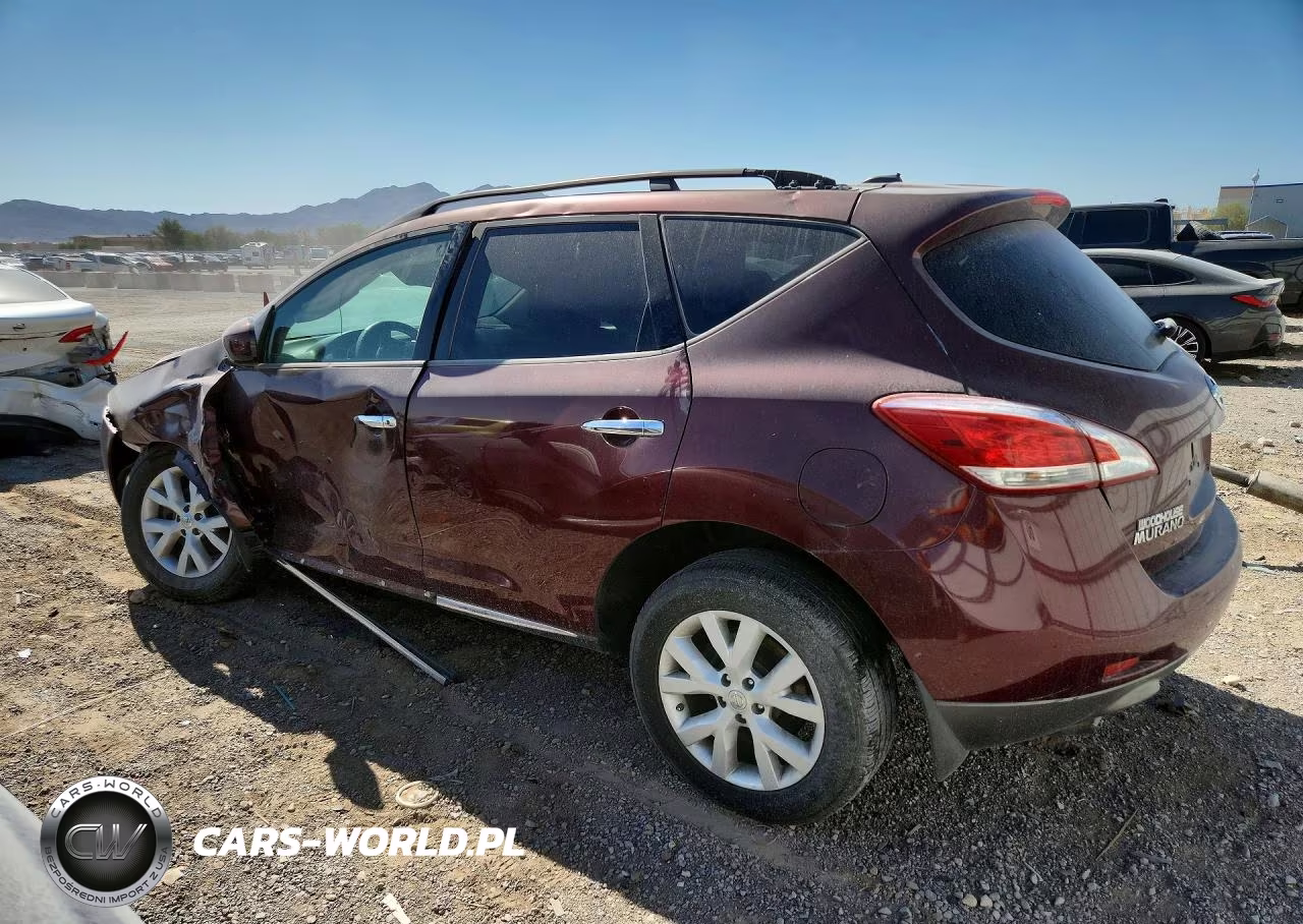 2011 Nissan Murano S VIN:JN8AZ1MW3BW158609 - 2