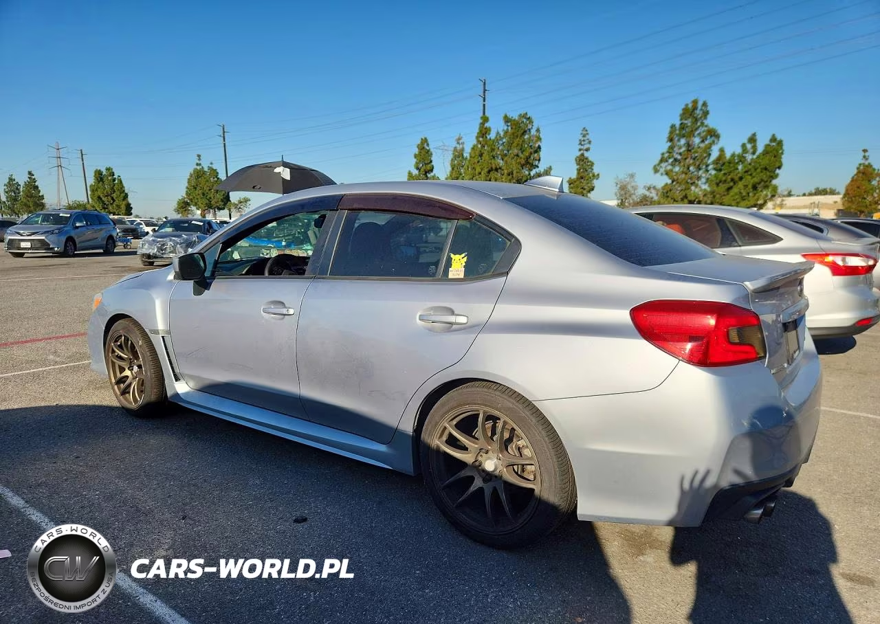 2017 Subaru Wrx VIN:JF1VA1B60H9817184 - 2