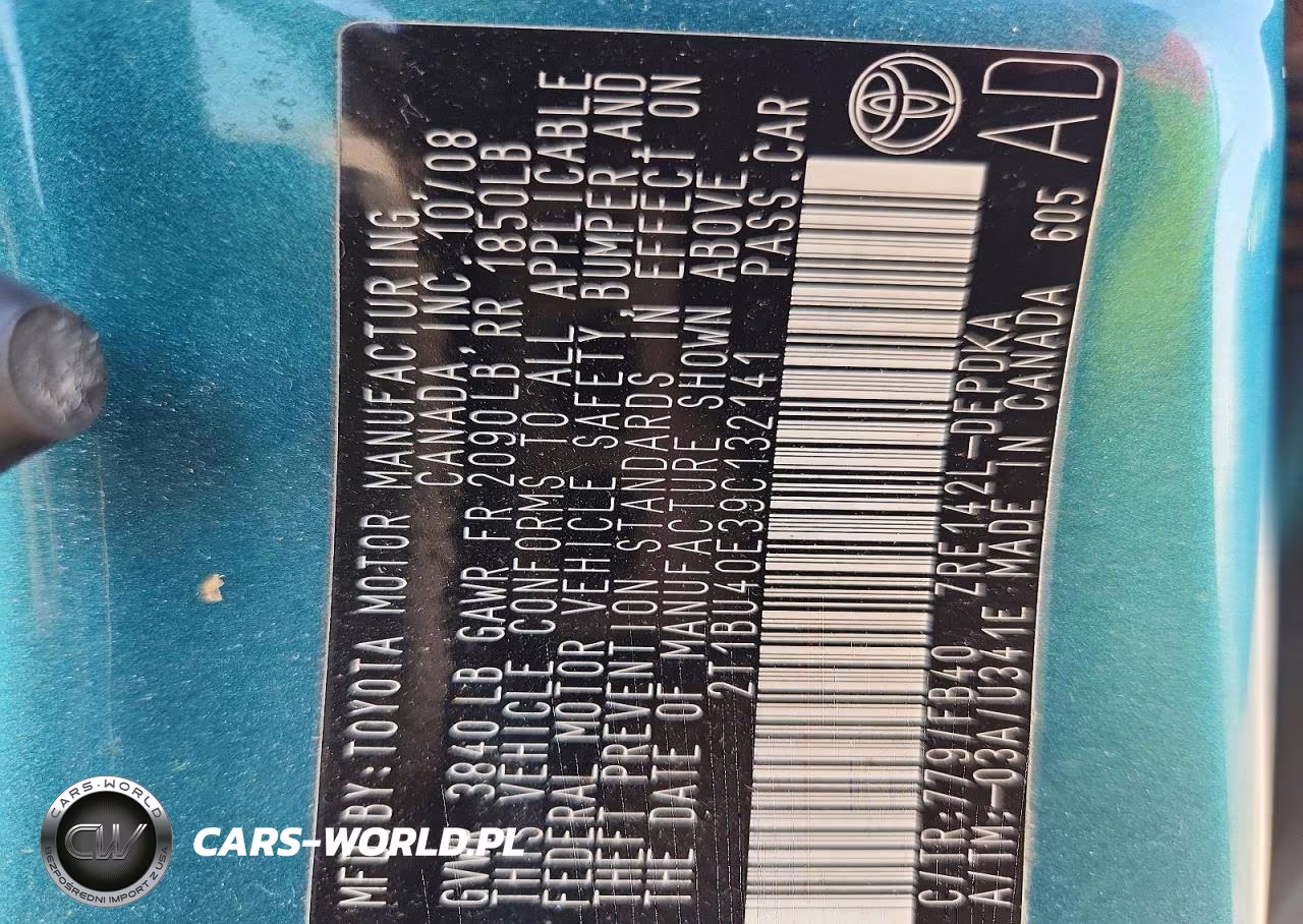 2009 Toyota Corolla Le VIN:2T1BU40E39C132141 - 12