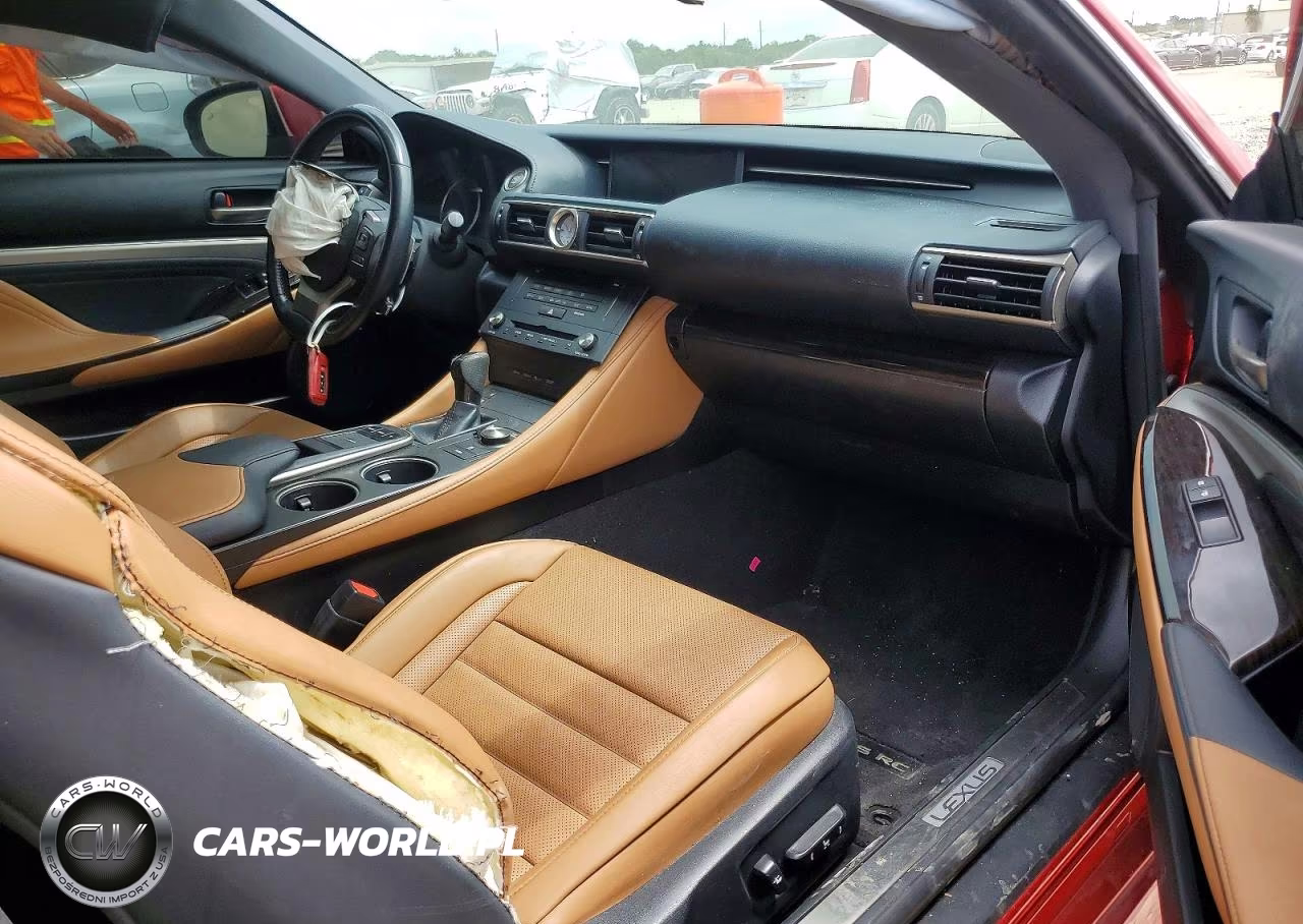2015 Lexus Rc 350 VIN:JTHHE5BC7F5008471 - 8