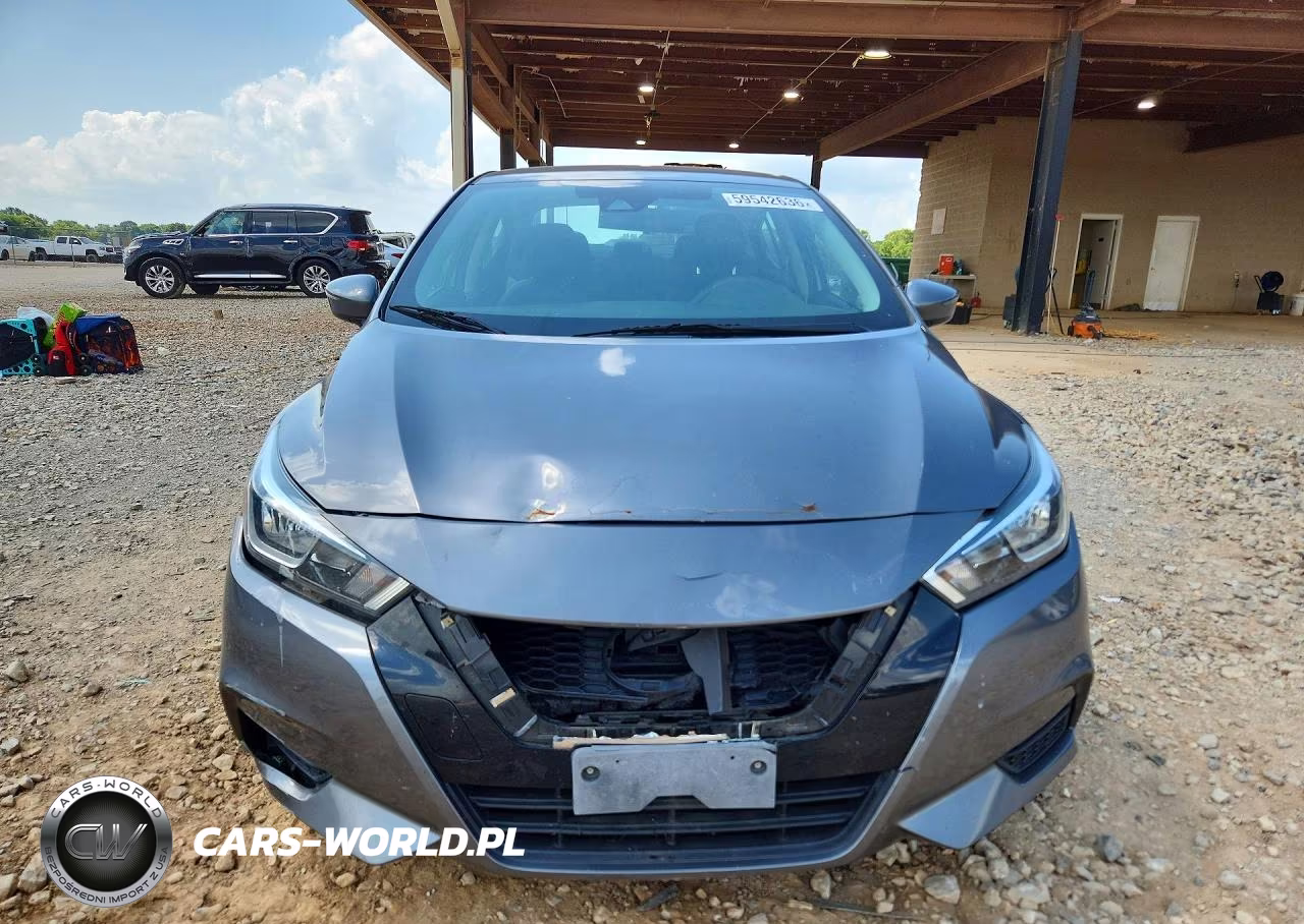 2020 Nissan Versa Sv VIN:3N1CN8EVXLL857843 - 5