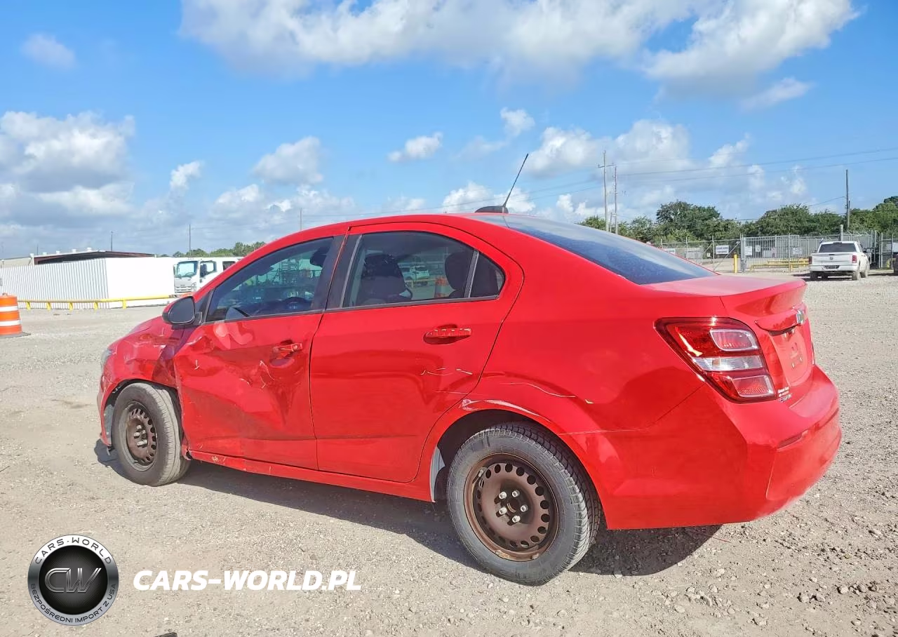 2017 Chevrolet Sonic Ls VIN:1G1JB5SH1H4134267 - 2